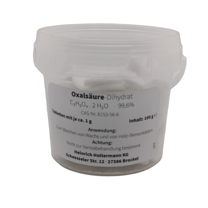 Oxalsäuretabletten (100g, 82-90 Tabletten)